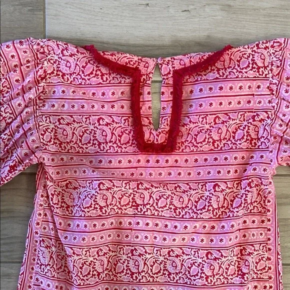 Tuckernuck Pink Patterned Swim Coverup - Picture 9 of 12